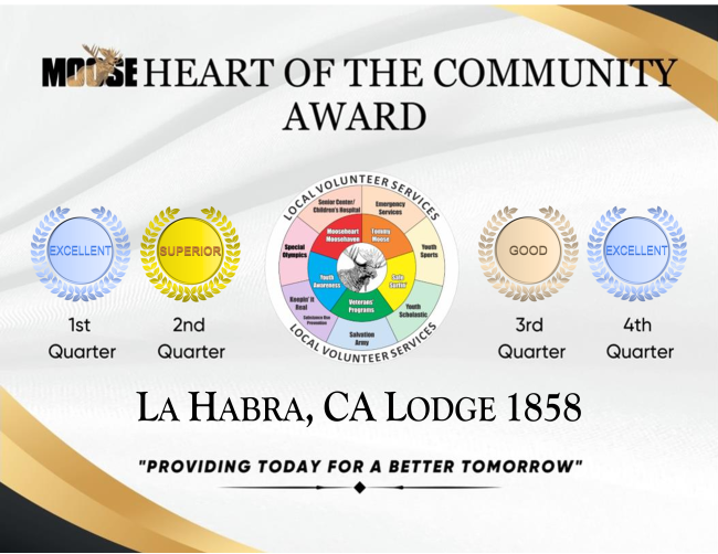 Moose Heart of the Community Award